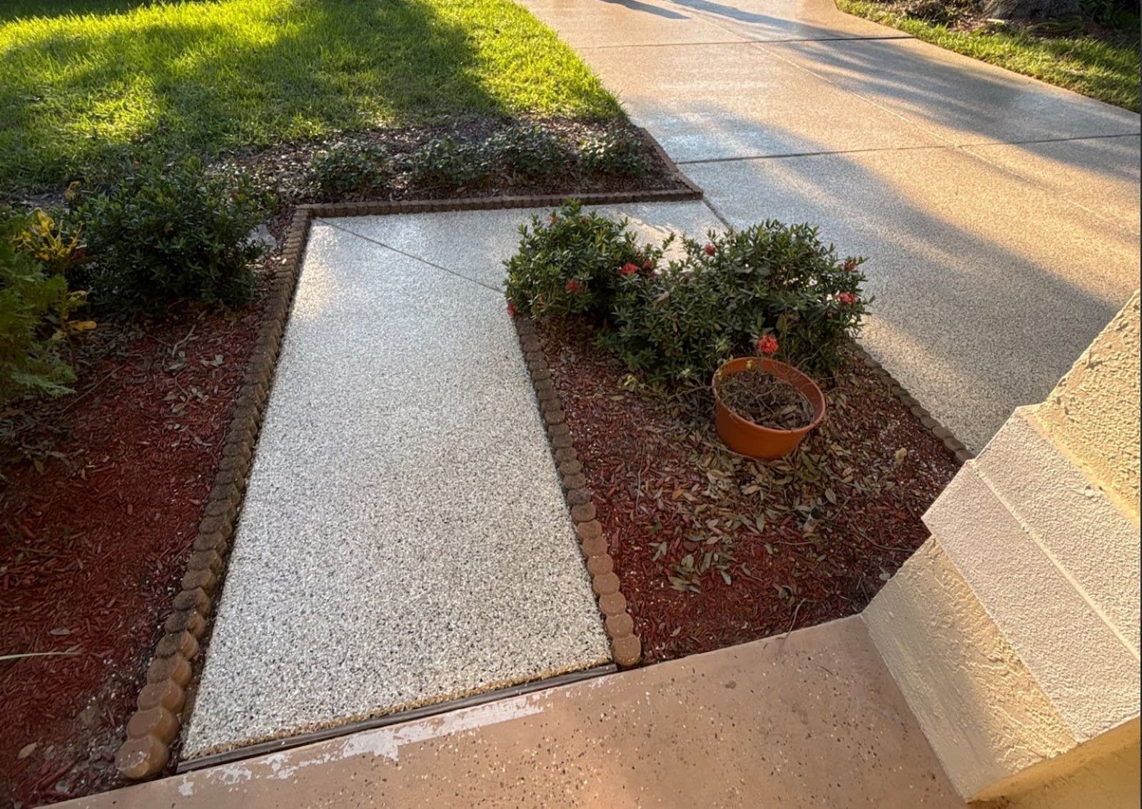 Flake Driveway Coating Orlando
